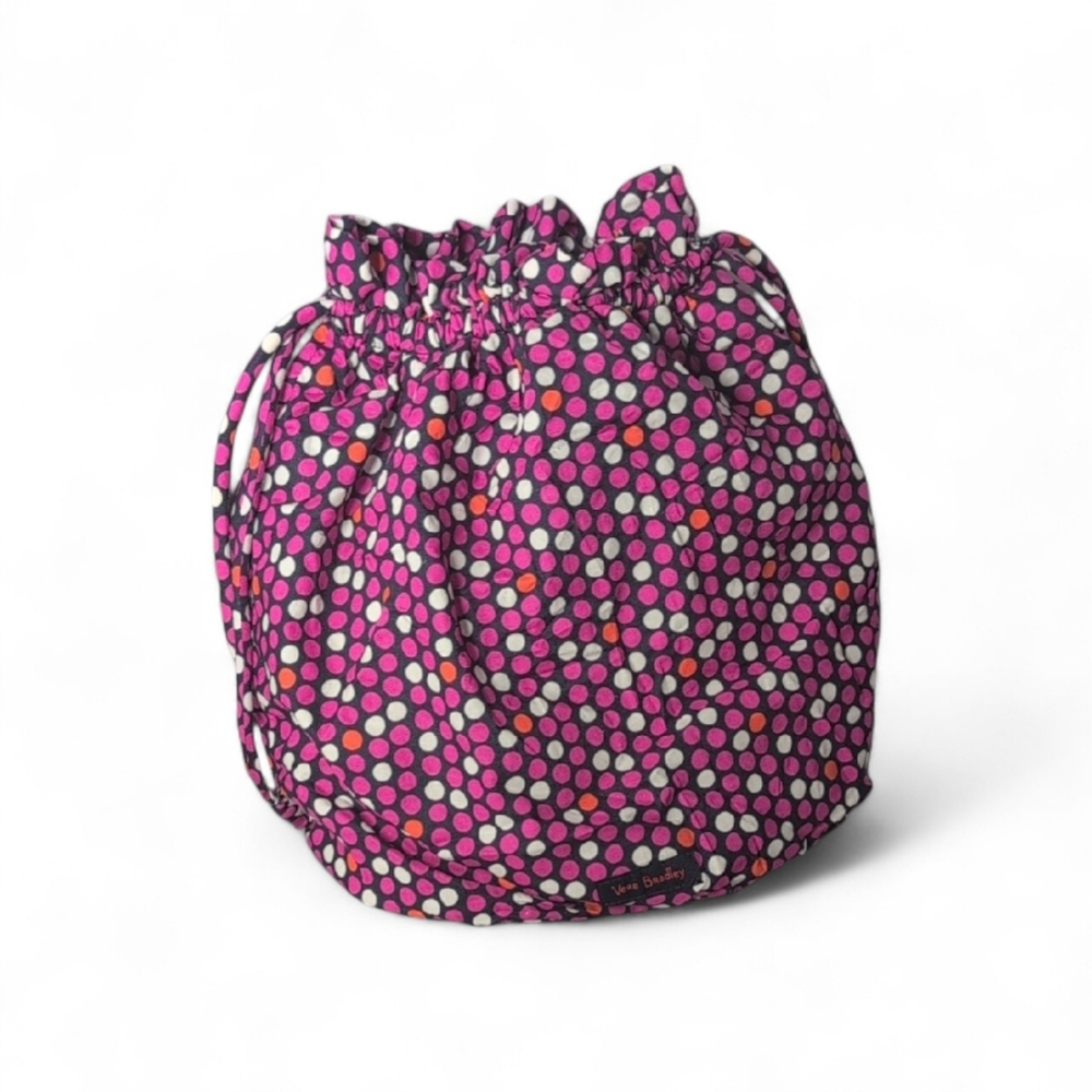 Vera Bradley Ditty Bag in Doodle Polka Dot